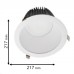Φωτιστικό LED Στρογγυλό Χωνευτό 42W 230V 4200lm 60° 4000K Λευκό Φως Ημέρας Osram LED